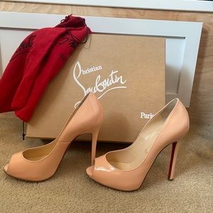 Christian Louboutin Pink Patent Leather 120
